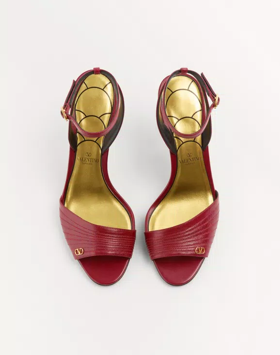 Valentino Ladycrush Sandal In Kidskin 85Mm - Image 5